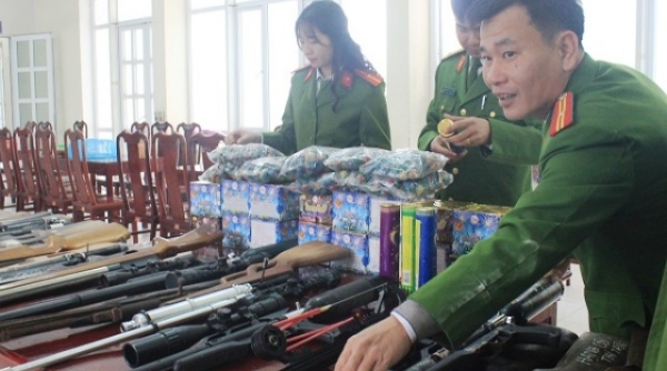 Hà Tĩnh: 2 tháng ra quân, thu giữ 116 khẩu súng các loại