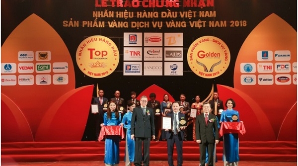 Công ty Cổ phần Landco đoạt giải TOP 20 Sản phẩm vàng, Dịch vụ vàng Việt Nam 2018