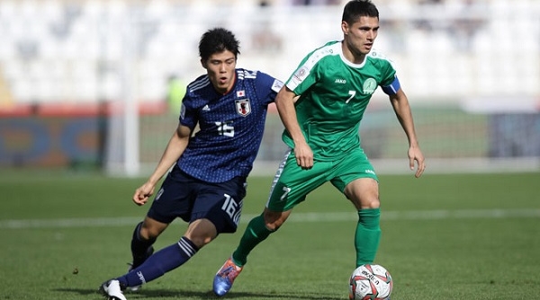 Nhật Bản thắng nhọc nhằn Turkmenistan ở trận đấu ra quân