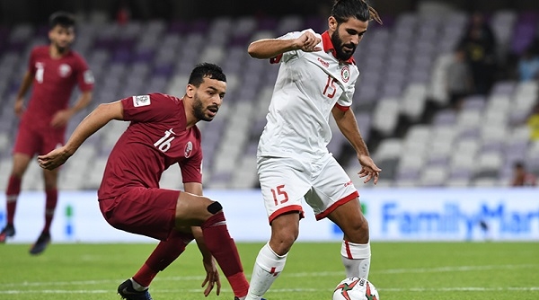 Qatar thắng cách biệt Lebanon trong trận đấu ra quân