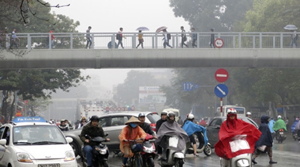Dự báo thời tiết ngày 11/1: Hà Nội có sương mù, mưa rải rác