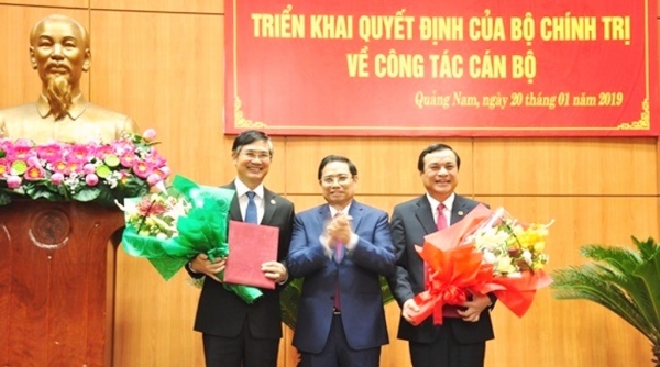Trao quyết định chuẩn y chức danh Bí thư Tỉnh ủy Quảng Nam nhiệm kỳ 2015 - 2020