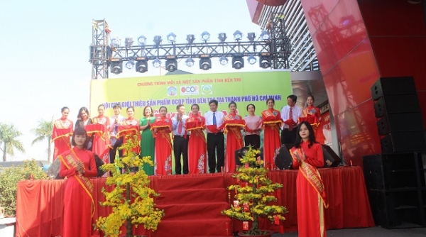 Hội chợ Giới thiệu sản phẩm OCOP tỉnh Bến Tre - lần đầu tiên tại Tp. Hồ Chí Minh