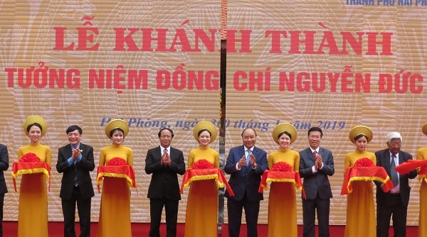 Thủ tướng dự lễ khánh thành Nhà tưởng niệm Nguyễn Đức Cảnh