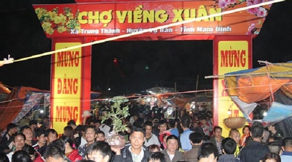 Chợ Viềng Xuân 2019 (Nam Định): Bảo tồn tinh hoa văn hóa cộng đồng