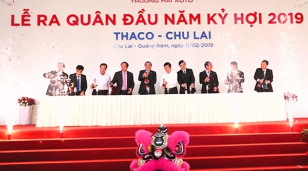 Quảng Nam: Thaco phát động lễ ra quân đầu năm 2019