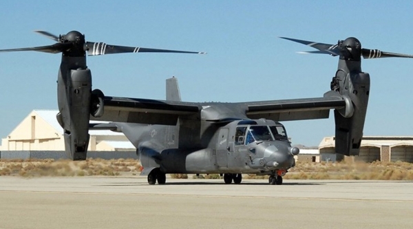 Phi đội máy bay CV-22 Osprey của Mỹ lần đầu tiên hạ cánh ở sân bay Đà Nẵng