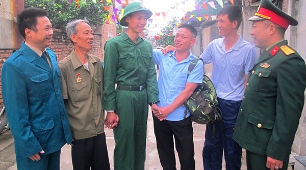 Ngày 20/2, Hà Nội có 3.500 công dân nhập ngũ