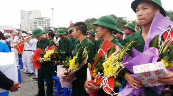 Thanh Hóa: Trong ngày "Hội tòng quân" hơn 3.600 thanh niên lên đường nhập ngũ