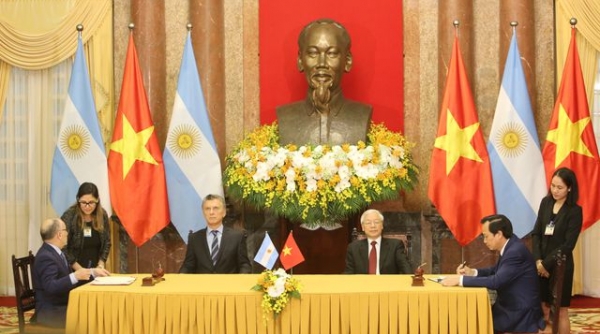 Thông cáo chung Việt Nam - Argentina