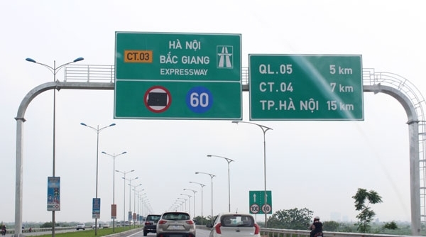 Cấm các phương tiện lưu thông trên QL 1 và cao tốc Hà Nội - Bắc Giang trong ngày 26/2