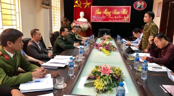 Phó Chánh Văn phòng Thường trực Ban chỉ đạo 389 quốc gia làm việc với Cơ quan thường trực BCĐ 389 tỉnh Lào Cai