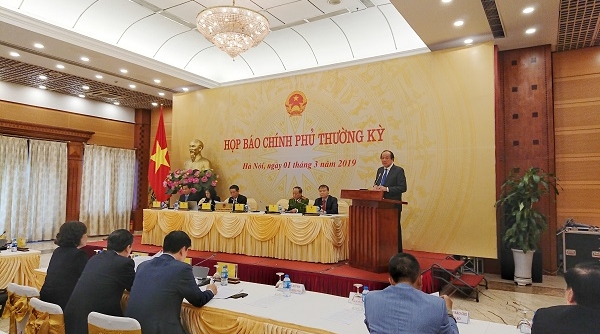 Họp báo Chính phủ thường kỳ tháng 02/2019: Lượng khách quốc tế đến Việt Nam lớn nhất từ trước đến nay