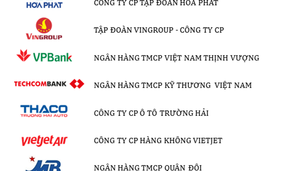 THACO trong top 10 doanh nghiệp tư nhân đạt lợi nhuận cao nhất Việt Nam