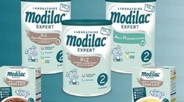 Thu hồi sữa Modilac nhiễm Salmonella Poona gây hại cho người sử dụng