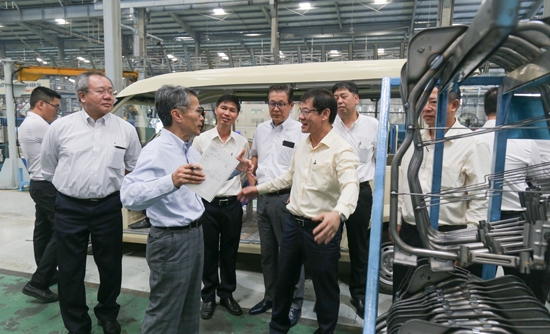 Lãnh đạo cấp cao tập đoàn Mazda thăm và làm việc tại THACO