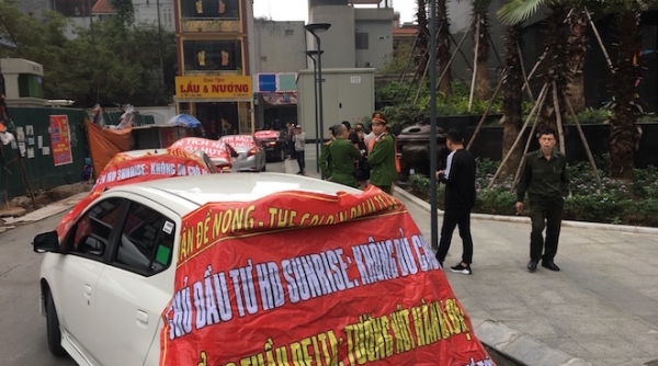 The Golden Palm Lê Văn Lương: Dân bức xúc vì bị chủ đầu tư chặn xe