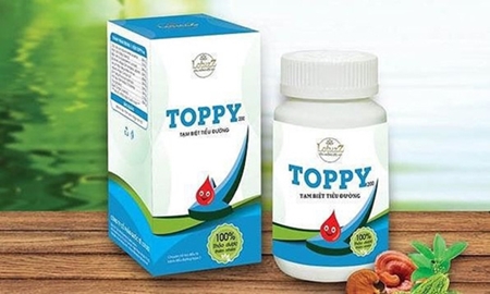 Thu hồi và dừng sản xuất sản phẩm Thảo dược Toppy vì không đúng tiêu chuẩn công bố