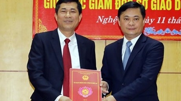 Phó hiệu trưởng Trường Đại học Vinh được bổ nhiệm giữ chức Giám đốc Sở GD&ĐT Nghệ An