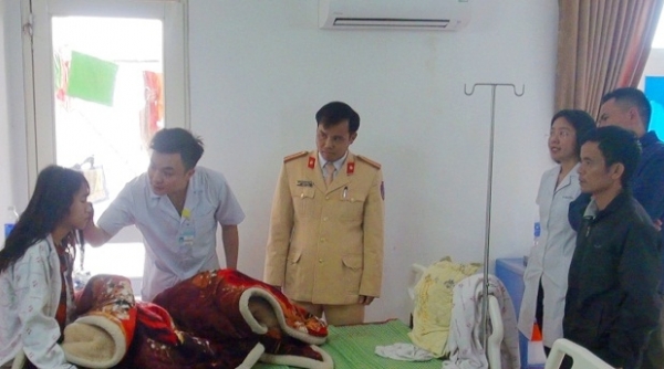 Thanh Hóa: Thiếu tá công an kịp thời hiến máu cứu bệnh nhân bị tai nạn giao thông