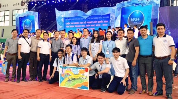 Đà Nẵng: Đoàn học sinh đoạt 2 giải nhất cuộc thi khoa học - kỹ thuật cấp quốc gia