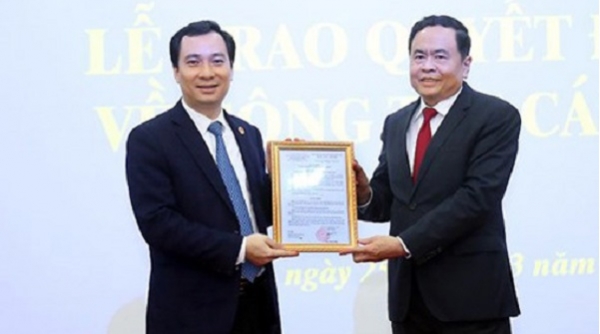 Bổ nhiệm ông Vũ Văn Tiến giữ chức Trưởng ban Tuyên giáo T.Ư MTTQ Việt Nam