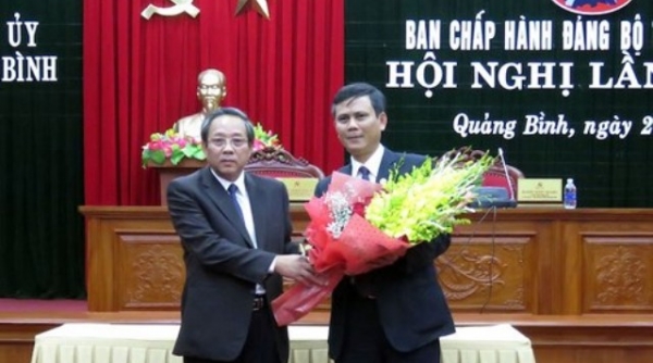 Quảng Bình có tân Phó bí thư thường trực Tỉnh ủy