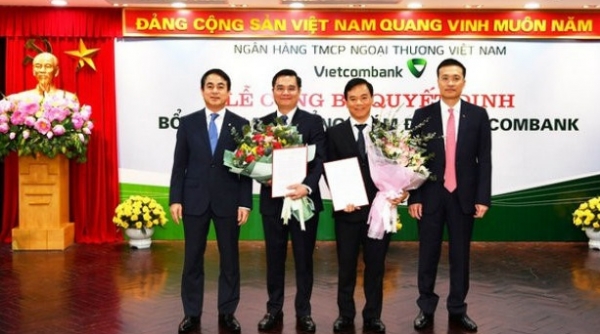 Vietcombank bổ nhiệm 2 Phó Tổng giám đốc mới