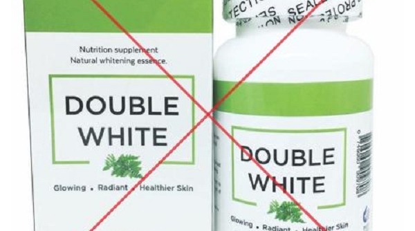 Cẩn trọng khi mua thực phẩm bảo vệ sức khỏe Double White, Beauty Skin trên một số website