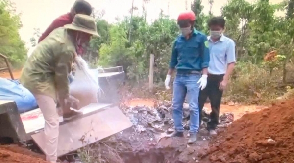 Đắk Lắk: Công bố 8 huyện, thị bị dịch lở mồm long móng