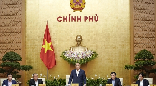 Thủ tướng Nguyễn Xuân Phúc chủ trì Phiên họp Chính phủ thường kỳ tháng 3