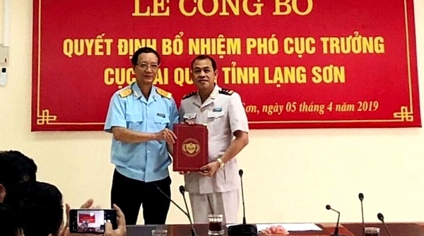 Ông Vũ Tuấn Bình giữ chức vụ, Phó Cục trưởng Cục Hải quan Lạng Sơn