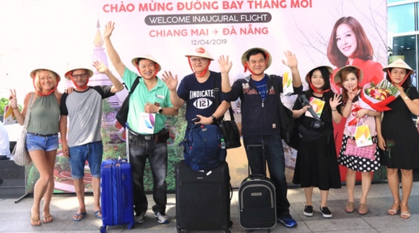 Đà Nẵng: Chào đón chuyến bay AirAsia đầu tiên từ Chiang Mai
