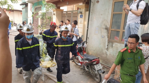 Vụ cháy 4 nhà xưởng, 8 người tử vong tại Hà Nội: Thi thể các nạn nhân đã được đưa ra khỏi hiện trường