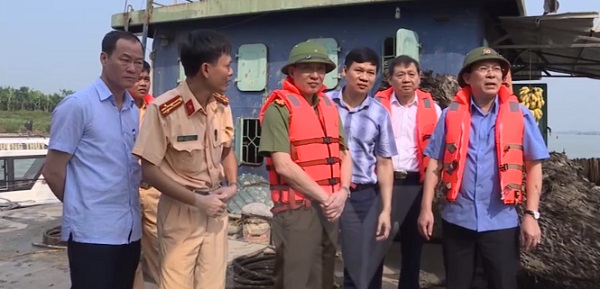 Phú Thọ: Thanh tra toàn diện việc khai thác cát, sỏi lòng sông Lô của các doanh nghiệp