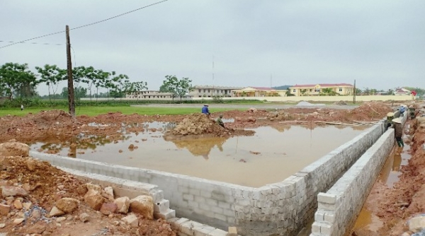 Huyện Hoằng Hóa (Thanh Hóa): Một bé trai đuối nước tại hố nước của công trình đang thi công