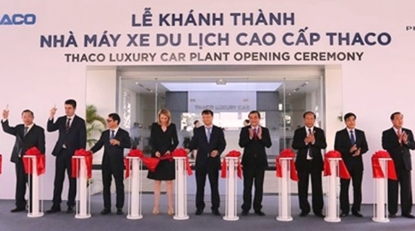 Quảng Nam: Thaco khánh thành Nhà máy xe du lịch cao cấp thương hiệu Peugeot tiêu chuẩn toàn cầu