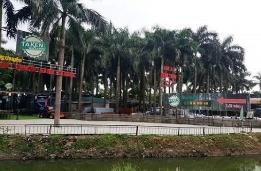 Quận Tây Hồ (Hà Nội): Hàng loạt bãi xe, nhà hàng ‘mọc’ trái phép trên đất dự án KĐT Starlake