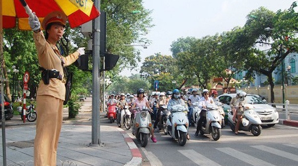 Hà Nội: Tăng cường bảo đảm trật tự an toàn giao thông