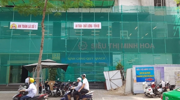 Hà Nội: Toà nhà 131 Thái Hà quây rào thi công