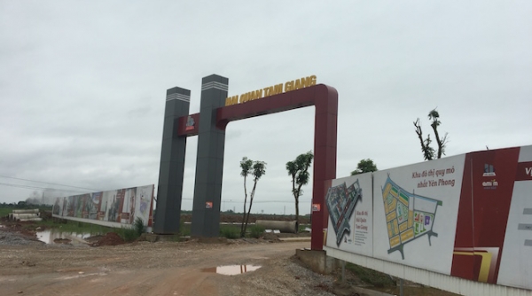 KĐT Hải Quân - Tam Giang (Bắc Ninh): Chưa xong hạ tầng đã nhận đặt tiền từ khách hàng?