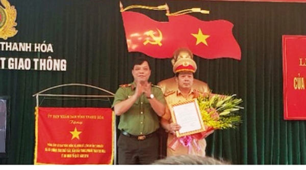 Phòng CSGT Công an tỉnh Thanh Hóa có tân Trưởng phòng