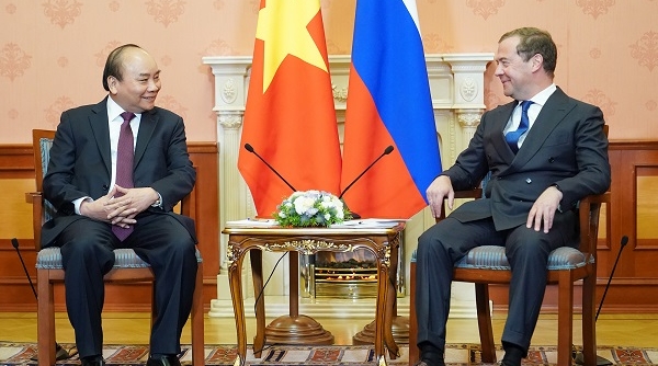Thủ tướng Việt Nam và Nga khẳng định năng lượng là trụ cột hợp tác quan trọng