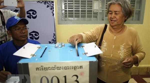 Đảng Nhân dân Campuchia giành đa số phiếu bầu hội đồng địa phương