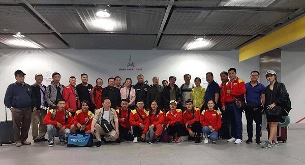 Đoàn Việt Nam tham dự giải Cúp thế giới võ cổ truyền Việt Nam lần thứ nhất – Marseille 2019 tại Pháp