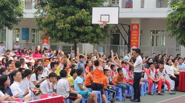 Hà Nội: Phát động toàn dân tập luyện môn bơi, phòng chống đuối nước trên địa bàn quận Cầu Giấy