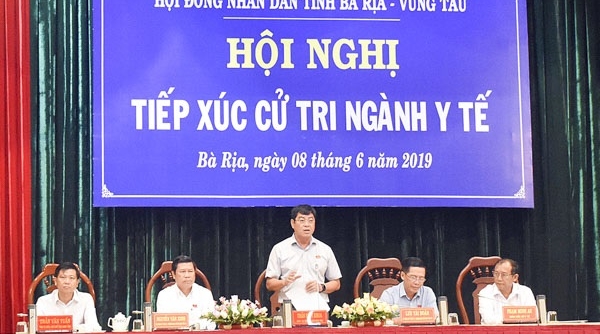 Bà Rịa - Vũng Tàu: HĐND tỉnh tiếp xúc cử tri ngành y tế