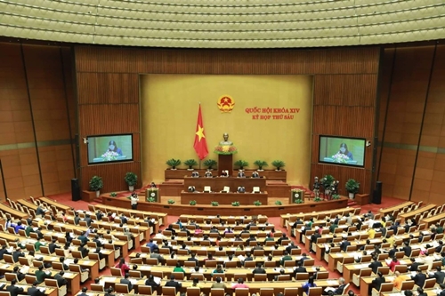 Ngày 13/6, Quốc hội biểu quyết ba luật và thảo luận về hai dự án luật