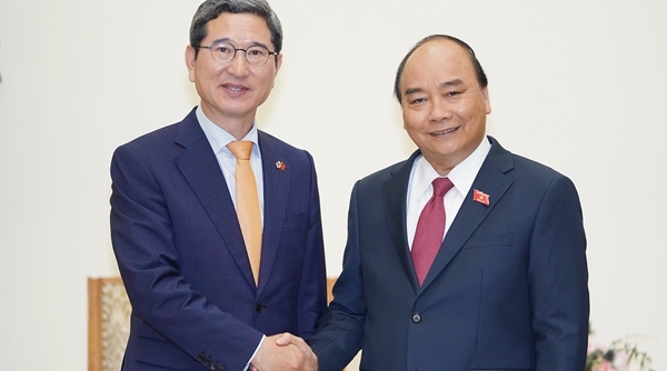 Thủ tướng tiếp Chủ tịch Nhóm Nghị sĩ hữu nghị Hàn - Việt