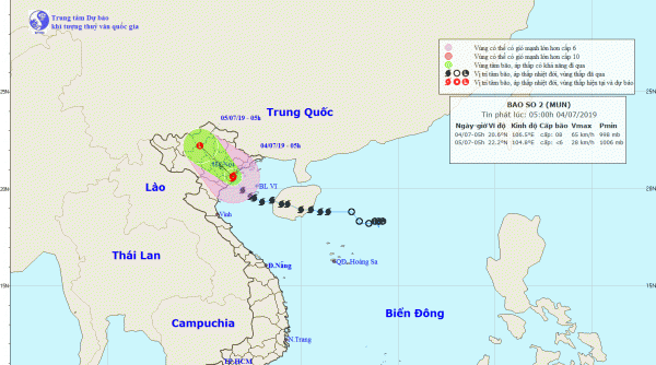 Quảng Ninh: Tích cực, chủ động phòng chống bão số 2